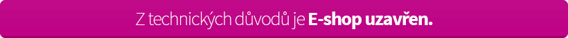 E-shop uzavřen z technických důvodů!